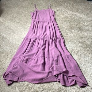 Splendid Lilac Maxi Dress Size Medium